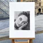 pencil portrait Anneli